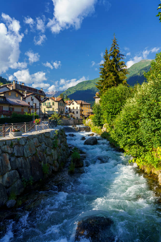 Ponte di Legno, fiume